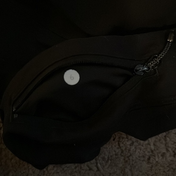 Black lululemon leggings - pace rival style cropped - Picture 4 of 4